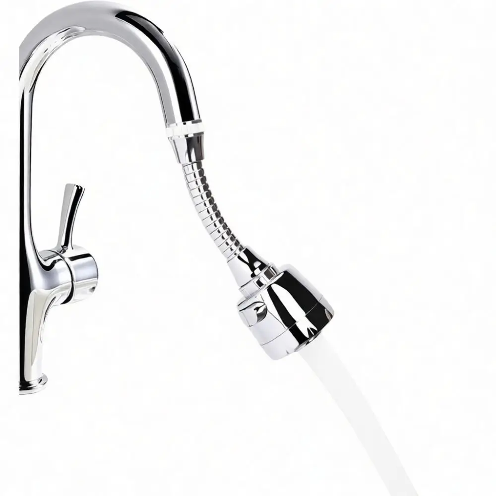 High Pressure Kitchen Faucet Extender Water Saving Filter Nozzle Anti Splash Rotating Sprayer Tap Aerator Sink Accessory