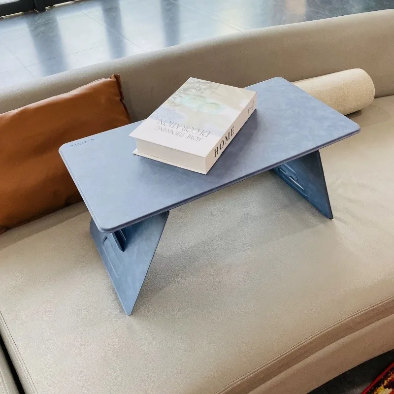 Portable Folding Table - Mini Laptop Desk for Bed, Sofa, Travel, Office & Study, Lightweight Card Table for Eating/Writing