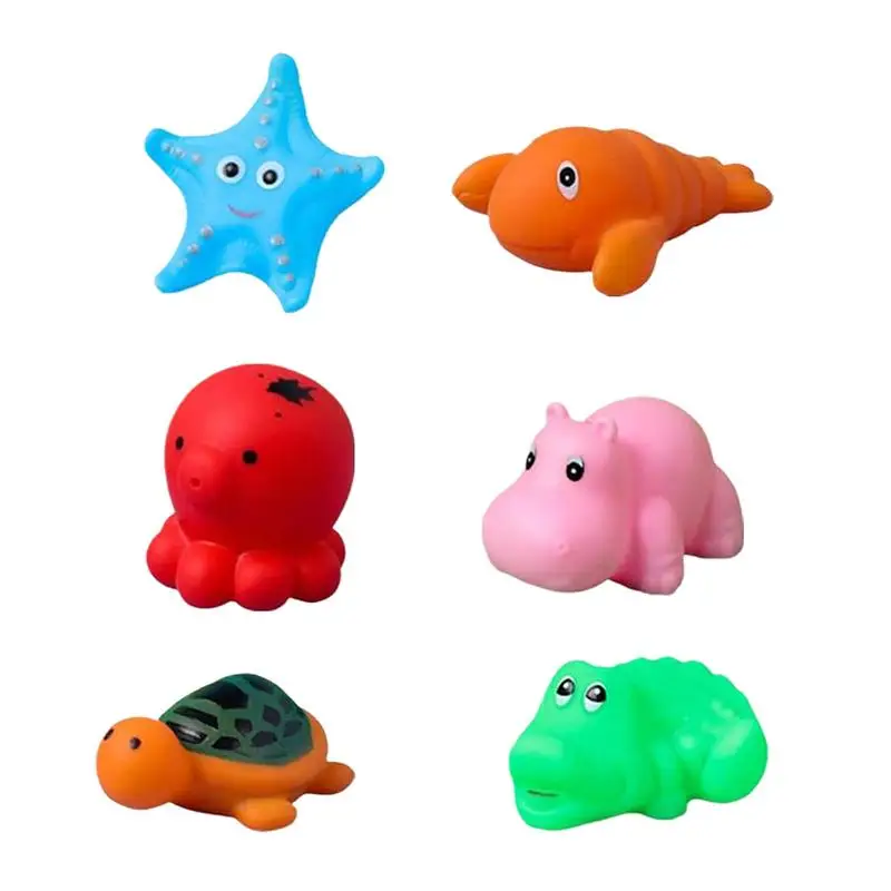 

Bathtub Squirt Toy Pool Toys Soft Bathtub Squeeze Sea Creatures Squirts Kids Bath Toy Squirt Shower Water Toys Multi-Purpose For