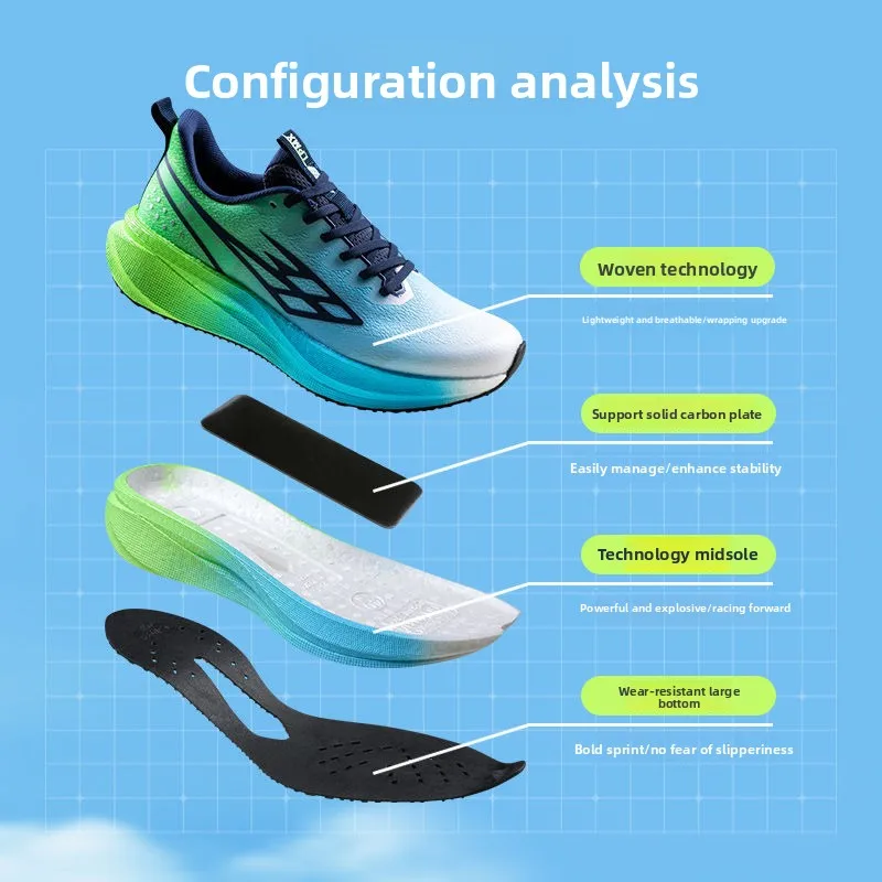 

LPMX Leading Dr 2025 Summer New o Absorption Running oes Sports oes All-round Cetition Carbon Plate Running oes