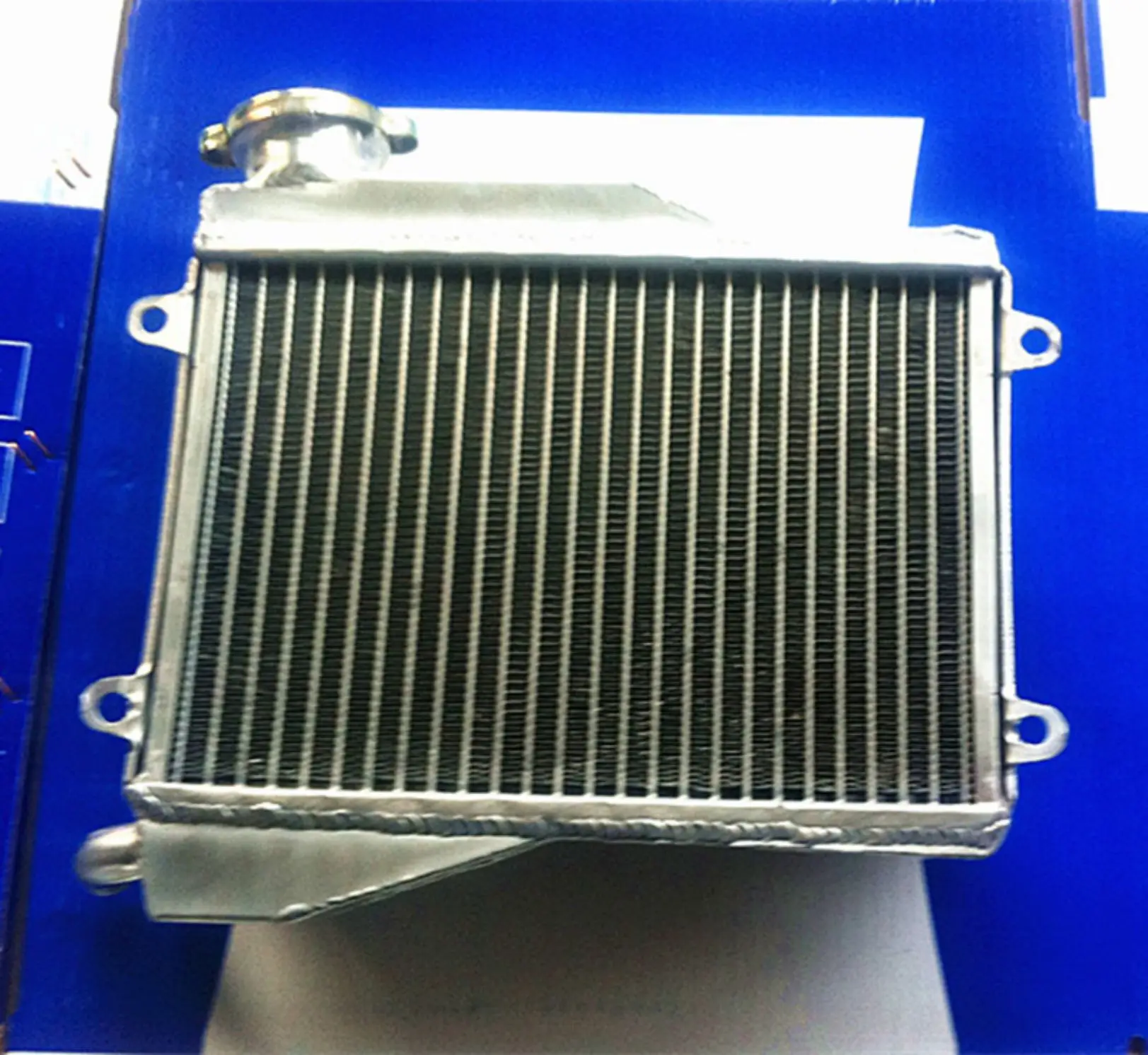 For 1984 1985 Yamaha RZ350 RZ 350 Aluminum Radiator Cooler Cooling Coolant