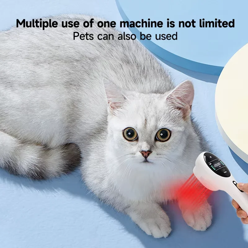 Laser Red Light Therapy Device New 650nm 808nm Cold Low Level Arthritis Muscle Physical Therapy Equipment Body Pet Pain Relief