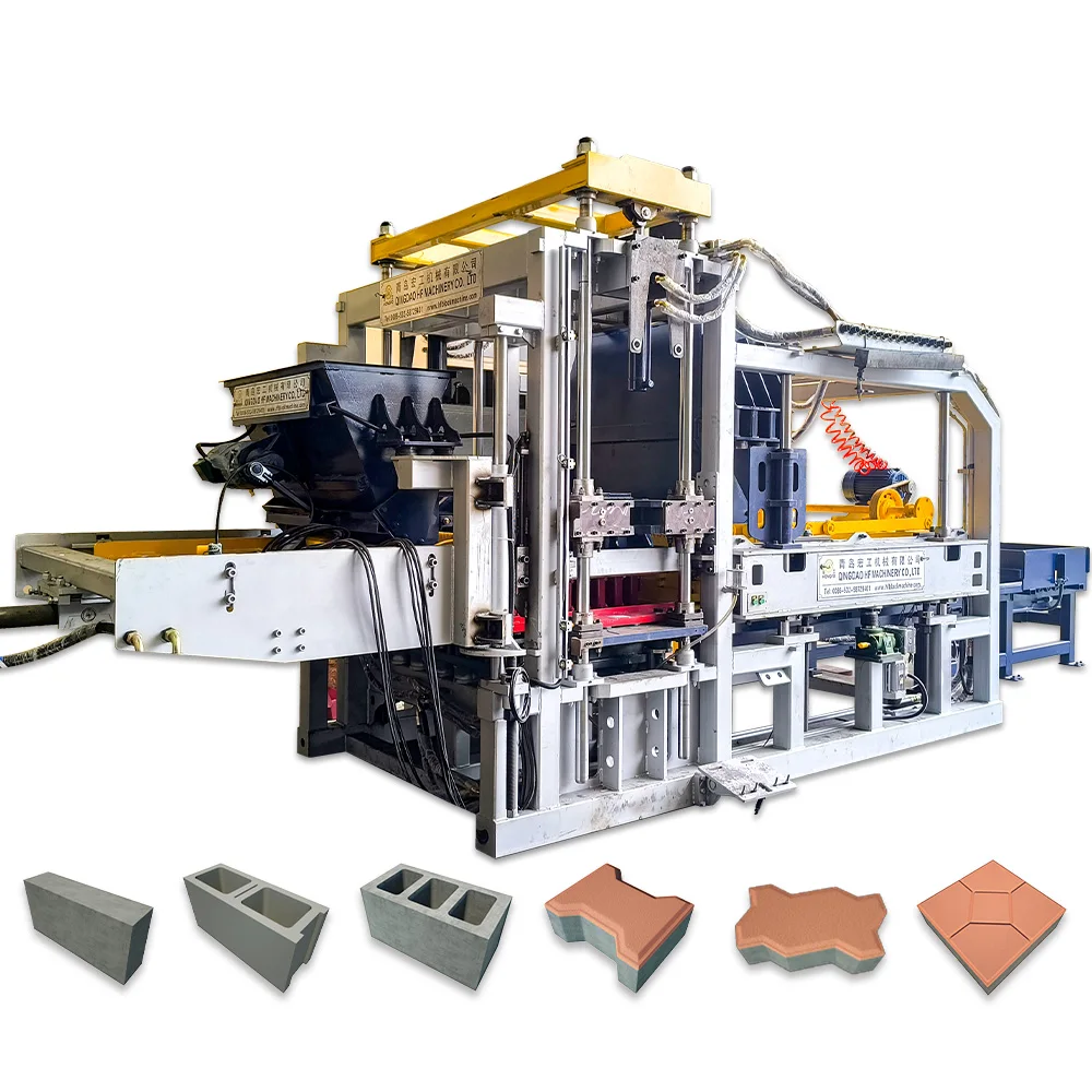 H2000 German design CE standard automatic concrete cement paving block brick making machine