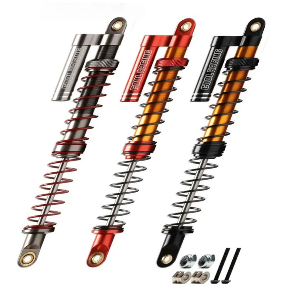 

2pcs 90-105 MM Aluminum Alloy Shock Absorber for 1/10 RC Crawler Car Traxxas TRX4 Defender AXIAL SCX10 RC4WD D90 Wraith Wrangler