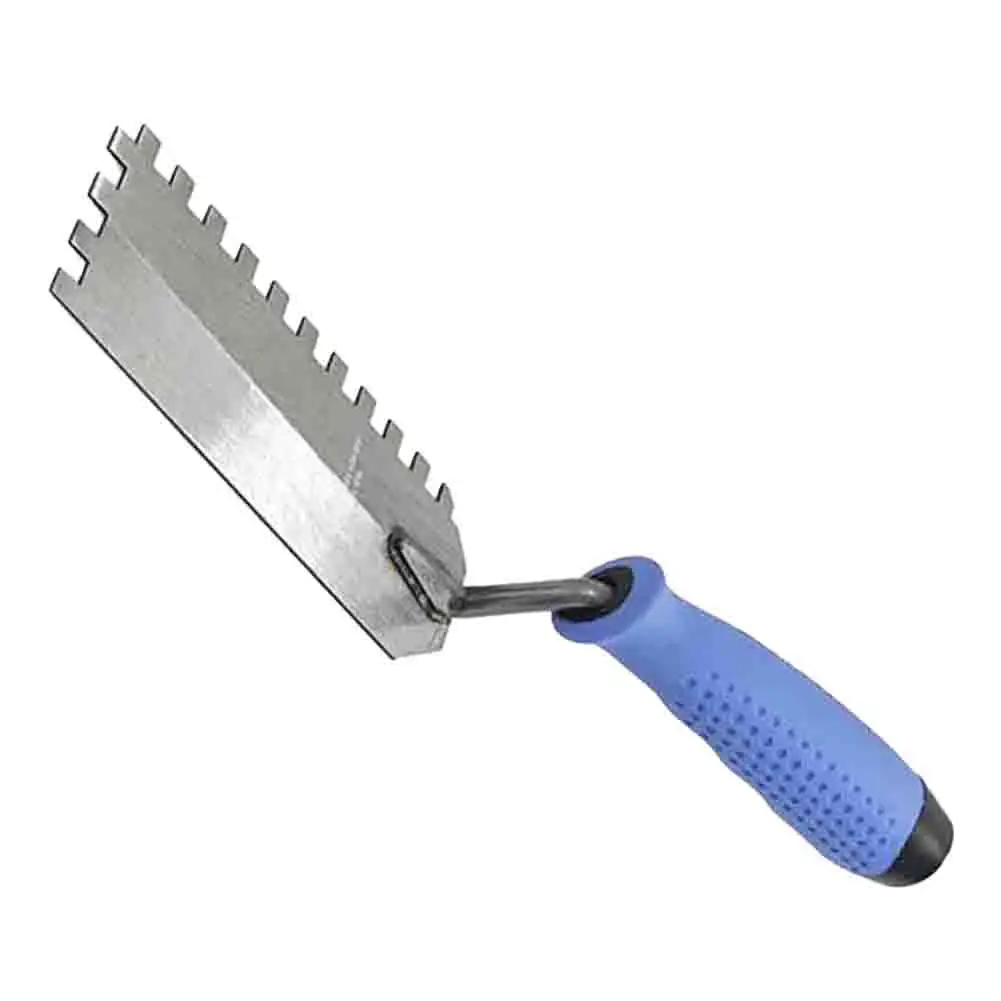 Putty Trowel Shovel Plaster Drywall Repair Scraper Square Teeth Trowel Wall Corner Tile Plastering Scraper Construction Tool