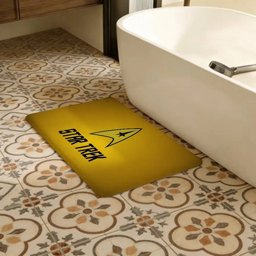 S-Star T-Trek Door Mat Nordic Style Bedroom Living Room Doormat Home Balcony Anti-Slip Alfombra