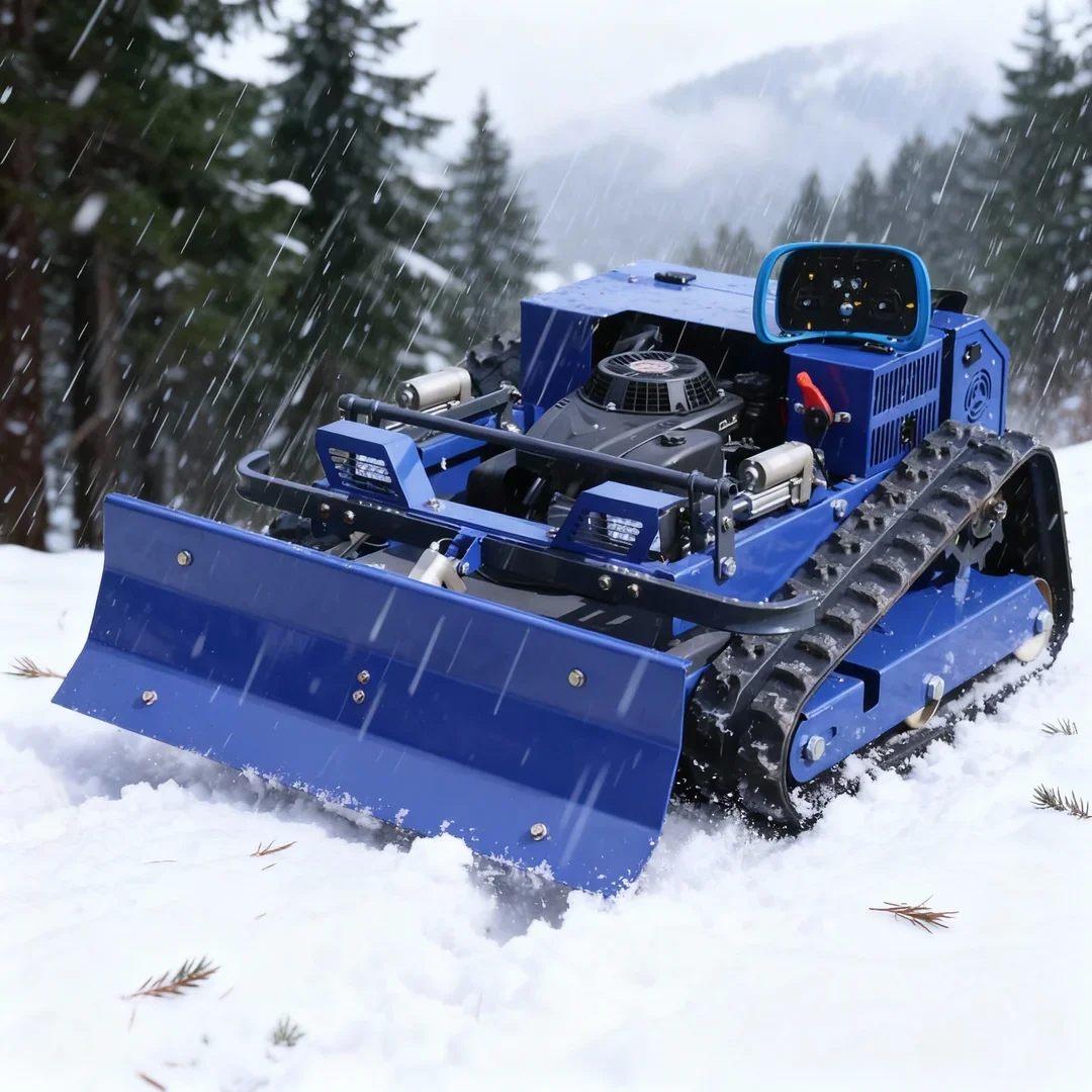 

Индивидуальная газонокосилка с дистанционным управлением, одобренная CE EPA — оборудование двойного назначения для прополки и очистки снега