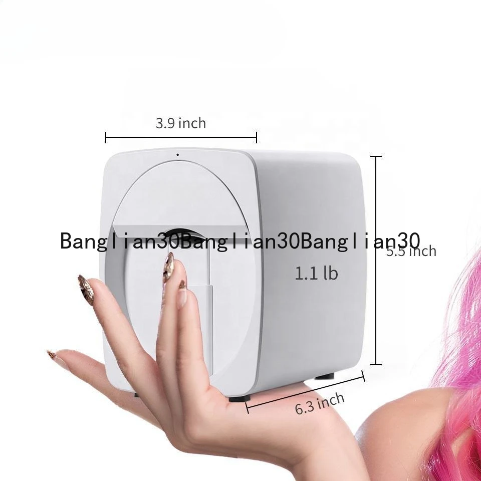 Portable Small 3D Smart Nail Painting Machine Automatic Nail Printer