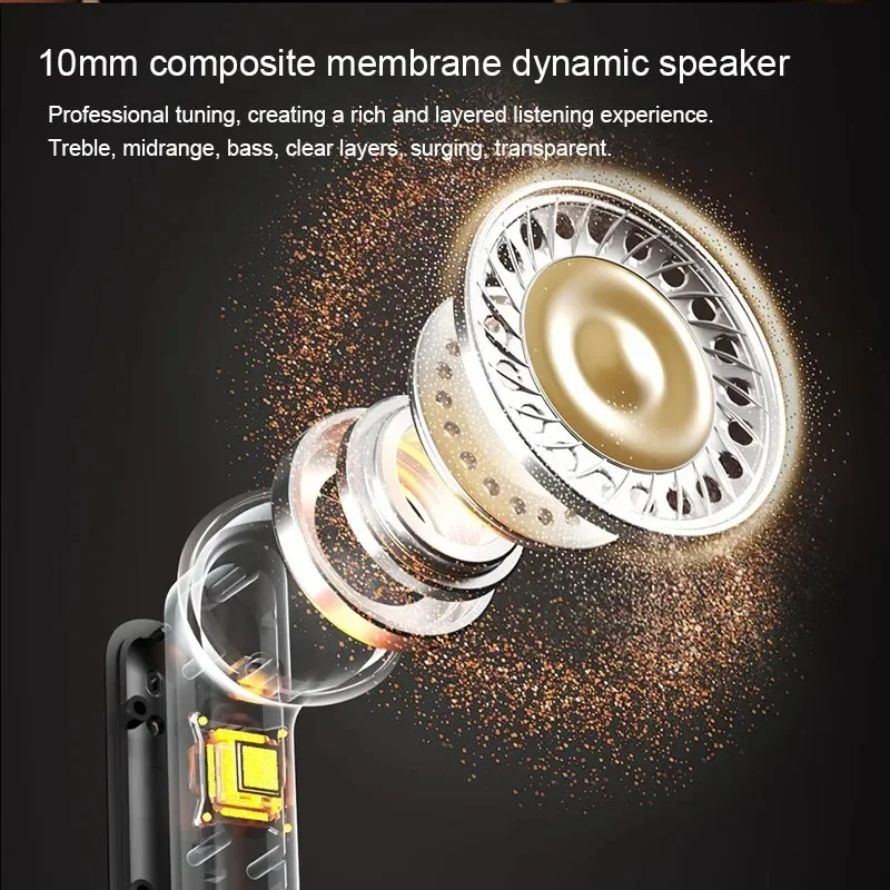 NEW S510 TWS Wireless Headphones LED Power Earphones Digital Display Headset Stereo Sound Bluetooth-compatible for Xiaomi image 6