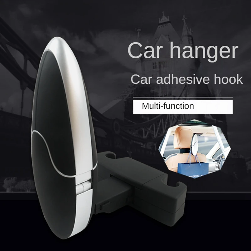 Car Folding Clothes Hanger Car Back Seat Headrest Coat Hanger Clothes And Coat Suit Hooks, Car Back Seat Backrest