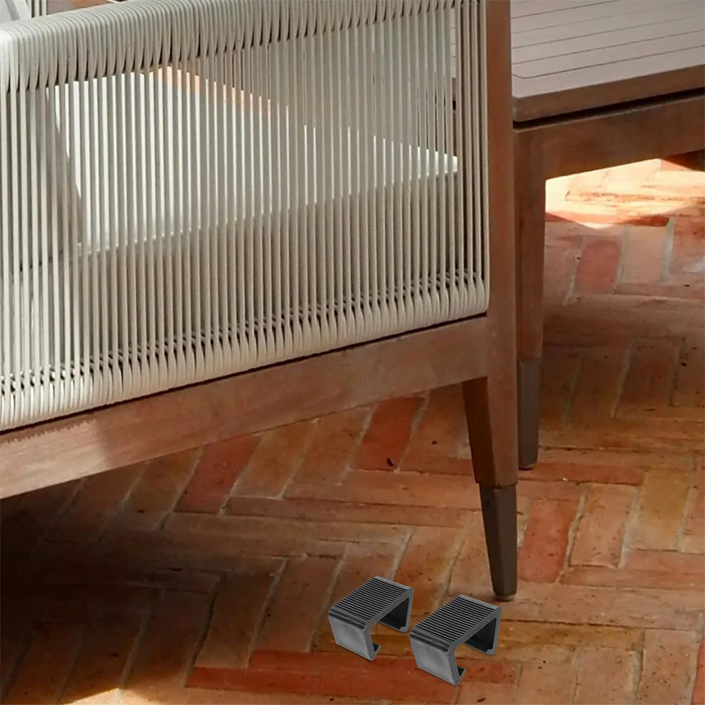 

4pcs Furniture Clamps Outdoor Furniture Clips Patio Sofa Fasteners Sectional Couch Connectors Chair Leg Brackets For Indoor