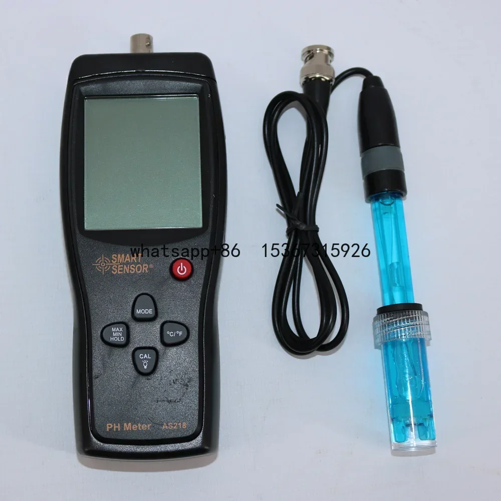 AS218 Digital Smart Sensor Digital PH Meter 0.00 ~ 14.00pH Soil PH Tester