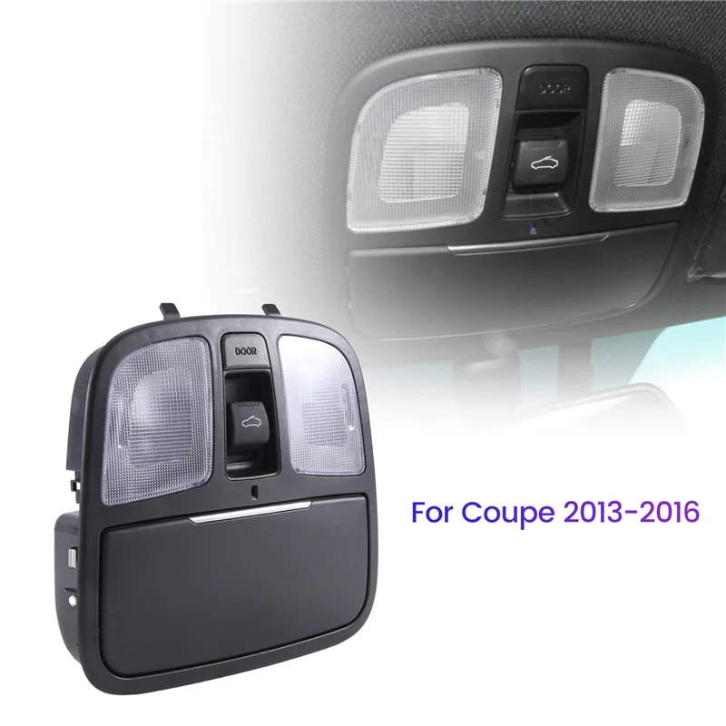 

Efficientt-92810-2M500 Reading Lamp Dome Light Sunroof Switch Car Glasses Case 928102M500 For Hyundai Genesis Coupe 2013-2016