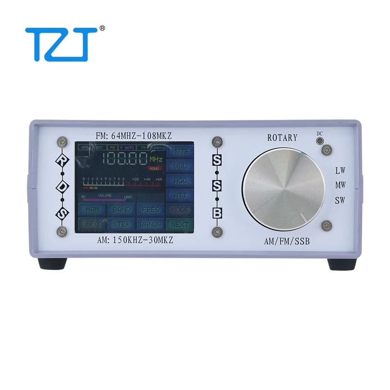 TZT HamGeek ATS25-Desk SI4732 ricevitore Radio All Band AM/FM/SSB/SW/MW/LW Radio Full Band con Touch Screen