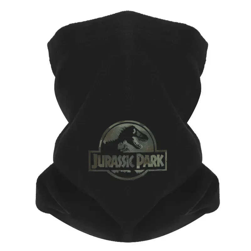 Dinosaurio dentro de Jurassic Park hombres bufanda al aire libre máscara cuello polaina sombrero mujeres gorra sombreros a prueba de viento mantener caliente invierno multifunción
