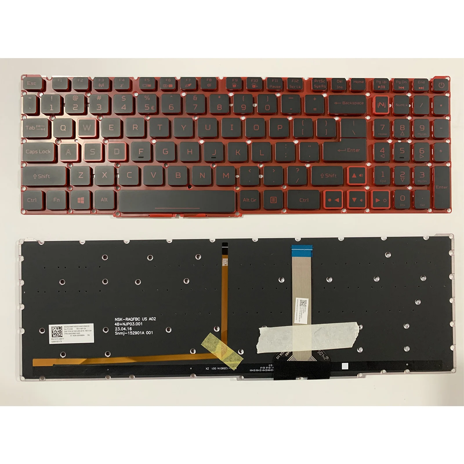 

Laptop keyboard US Layout for Acer Nitro AN515-56 AN515-57 AN515-58 AN517-41 AN517-54