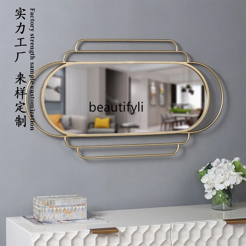 

Sticky diamond simple special-shaped cloud dressing decoration makeup mirror master bedroom with light good luck ornament
