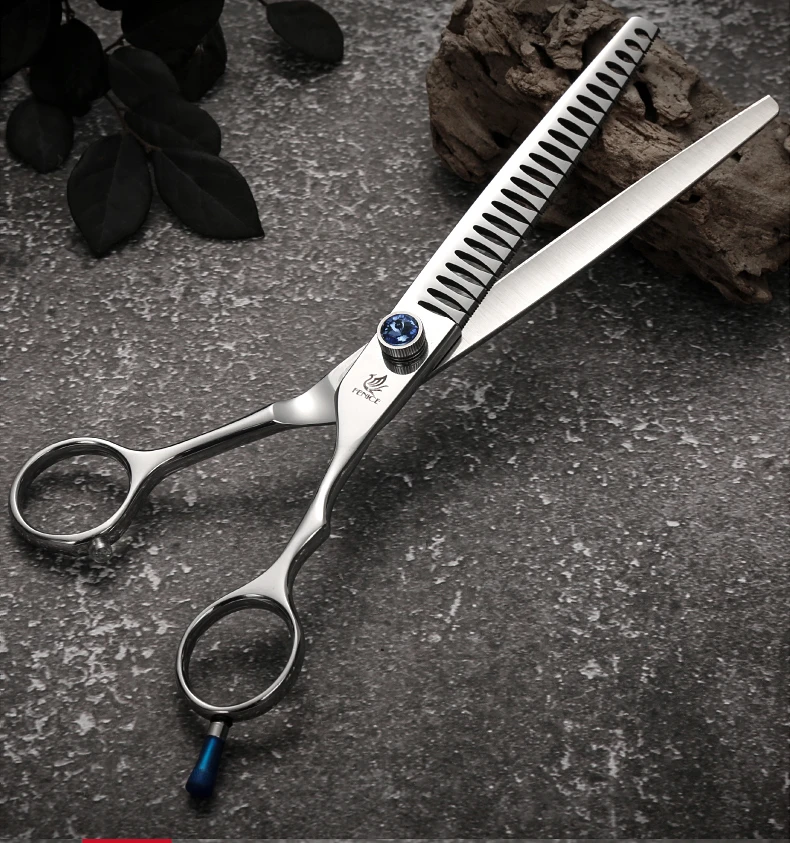 Fenice 7,0/7,5/8,0 zoll Professionelle Pet Grooming Schere Hund Schönheit Schere Chunkers Pet Artikel Hunde Effilierschere Groomer – Detail 17