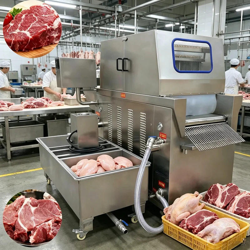 Industrial Meat Salmon Injection Machine Commercial High Quality Brine Syringe Brine Injection Brine Injection Machine Custom
