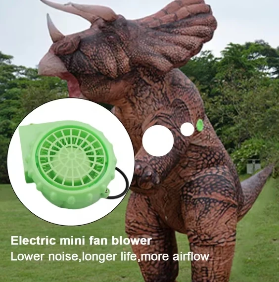 ชุดเป่าลมพลาสติกอุปกรณ์เสริมสำหรับไดโนเสาร์ T-Rex ชุดเป่าลม