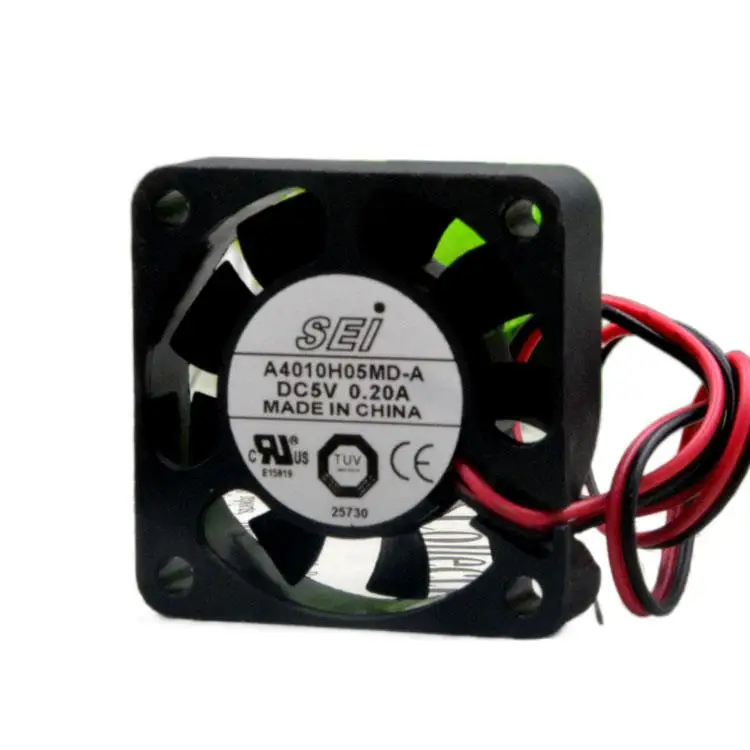 

SEI A4010H05MD-a 4010 4CM 40mm DC 5V 0.20A Mini Micro Axial Cooling Fan