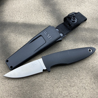 Wm1 Straight Knife 7Cr13Mov Blade ABS Handle with Sheath EDC Multitool Outdoor Camping Fishing Multipurpose Tools