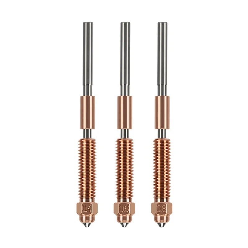

K1C Integrated Chrome Zirconium Copper Nozzle 3D Printer Accessories For Ender-3 V3 K1C K1 Max