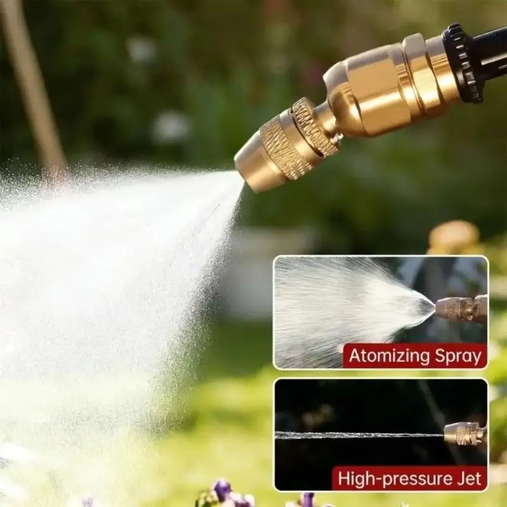 Brass Brass Spray Nozzle 360 Adjustable High Pressure Atomizing Tip Corrosion Resistant Uniform Misting Misting Spray Nozzle