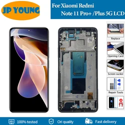 6.67''AMOLED For Xiaomi Redmi Note 11 Pro Plus 5G LCD Display Digitizer For Redmi Note11Pro+ 5g 21091116UC 21091116UG LCD Screen