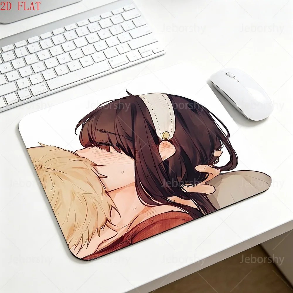 Spy x Family Yor Forger Anime Mouse Pad, Cute Red Sweater Non-slip Rubber Mouse Mat, Small Gaming Desk Pad for PC Laptop