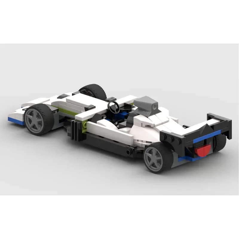 

MOC-127174 Classic Mini Sports Car Building Block Model, 195 Parts, Birthday Building Block Toy Gift for Boys and Children