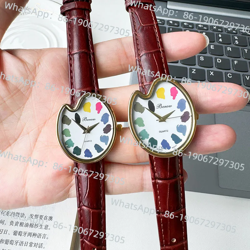 

Palette Watch Women's Student Watch Niche Retro Simple Vintage Quartz Watch