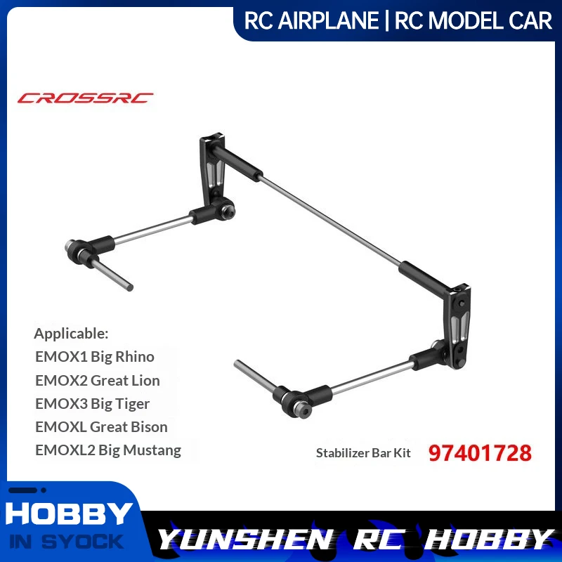 Crossrc Anti Roll Rod Set Emox1 \ X2 \ X3 \ Xl \ Xl2 Universal Upgrade Accessory Cs-97401728