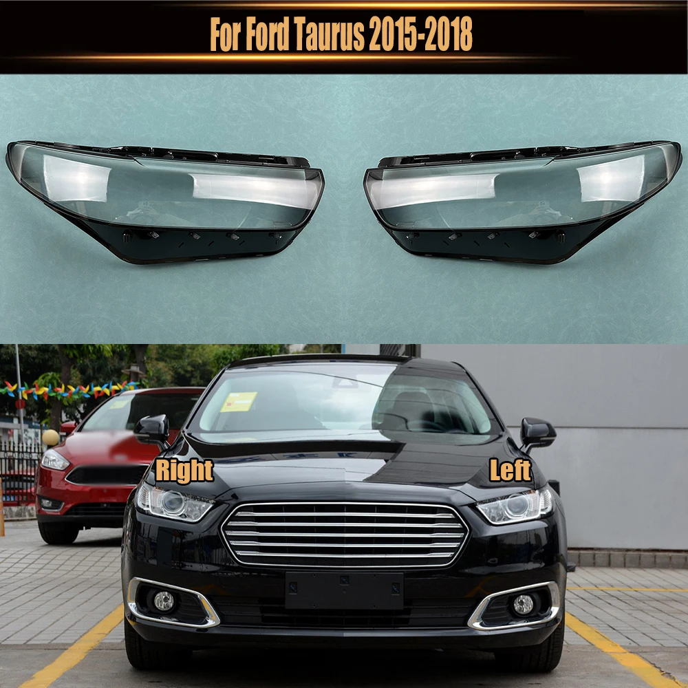 

For Ford Taurus 2015 2016 2017 2018 Headlamp Cover Lamp Shade Lamp Headlight Shell Lens Plexiglass Replace Original Lampshade