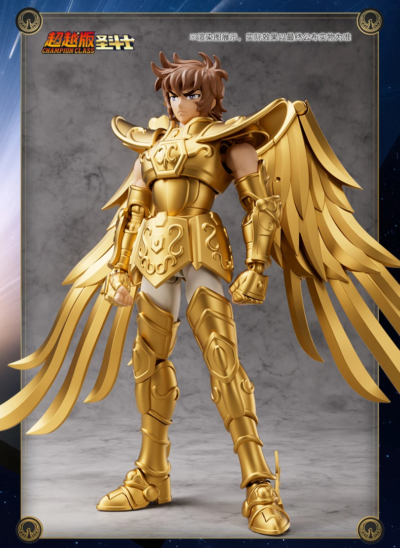 Original Anime Saint Seiya model kit toy Saint Seiya Phoenix Ikki Gemini Saga Shura Camus Action Figure Splicing Toy collect