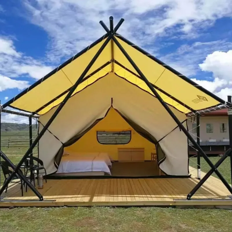 Luxury Safari Tents for Glamping Quick Setup Themed Resort & Eco Hotel Accommodation Custom