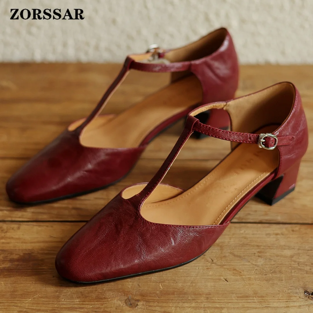 Damen-Sandalen aus plissiertem Schaffell mit spitzer Zehenpartie und schmalem T-Riemen, elegante Damenschuhe mit 4,5 cm dünnem, hohem Absatz, Sommer-Slim-Kleiderschuhe, Größe 33
