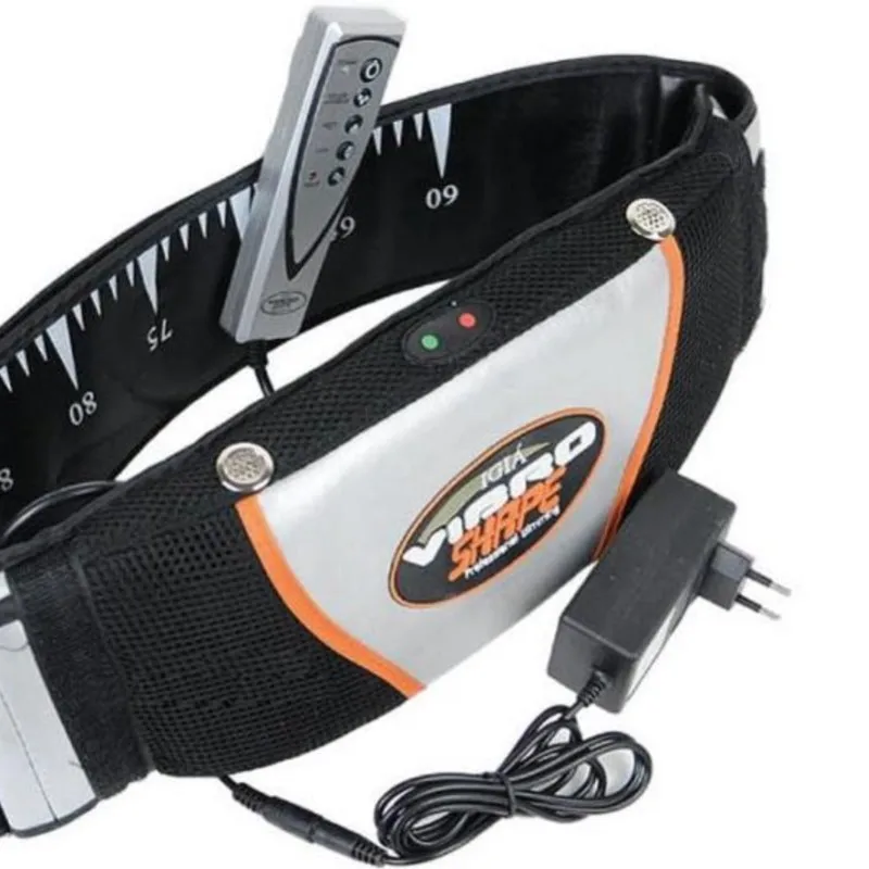 Cinturón eléctrico vibrador adelgazante, masajeador de vibración, tono de vibra, tono de relajación, grasa vibratoria, pérdida de peso, envolturas