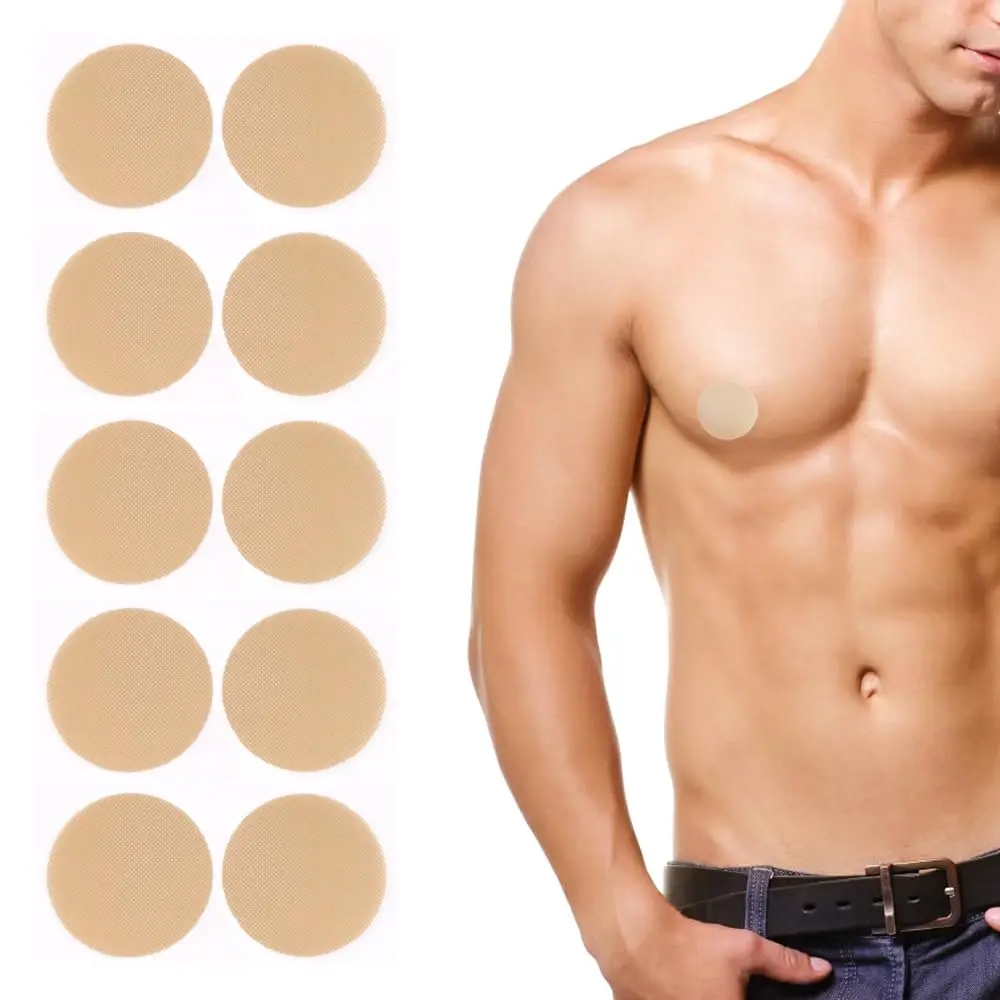 Mens Nipple Covers,20/60/80/100/200 PCS Nipple Covers for Men,No Show Adhesive Patches for Runners, Gym, Marathon