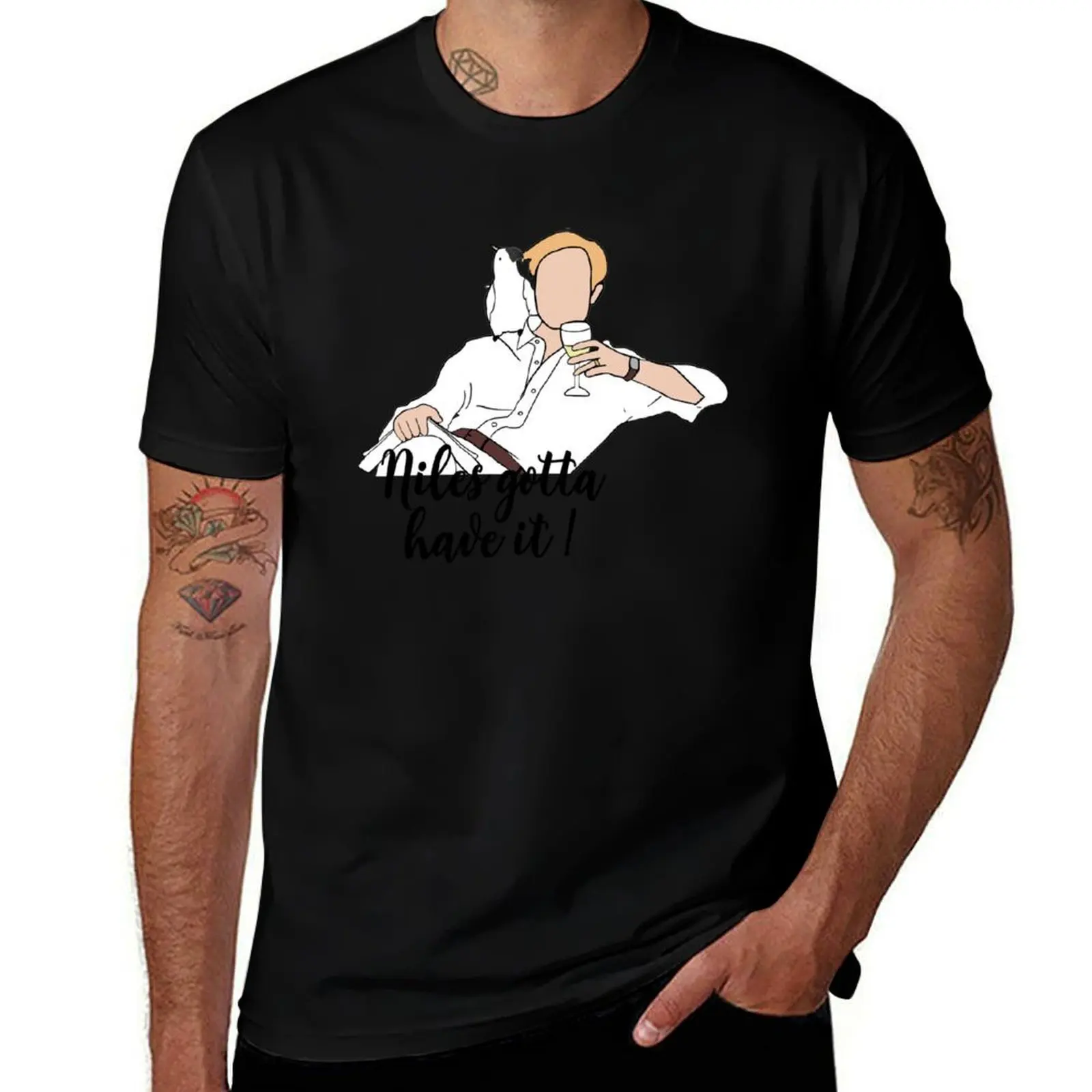 Niles gotta have it! T-Shirt Basic All Season Solid T-Shirt