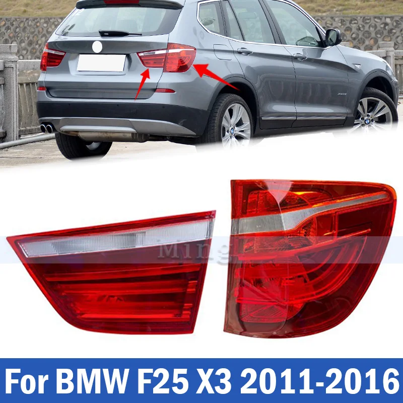 Rear Lamp Rear Light Rear Bumper Taillight For BMW F25 X3 2011-2016 Rear Taillamp Stop Turn Signal Light