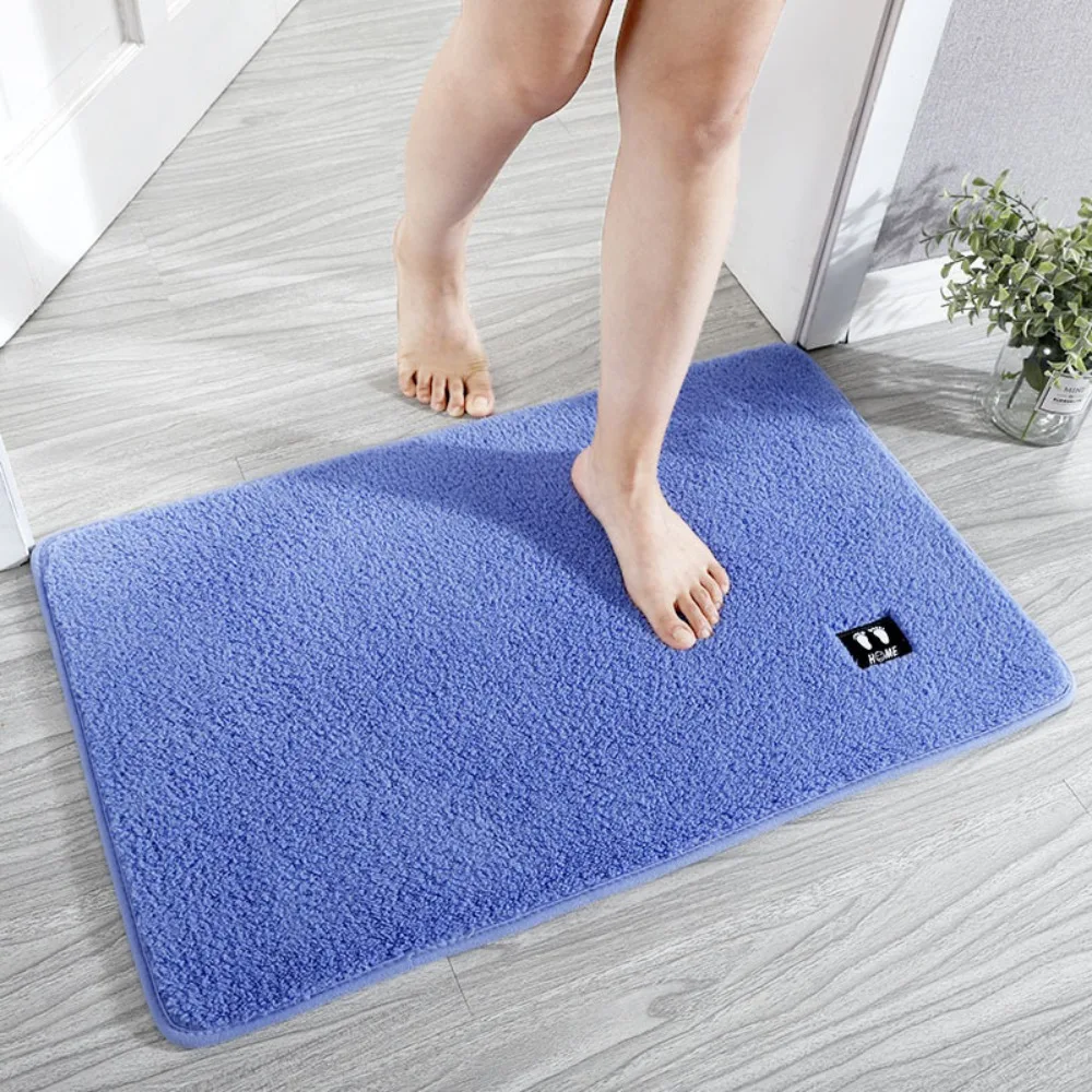 

Absorbent Soft Bathroom Floor Mat Machine Washable Quick Drying Absorbent Bath Carpet Non Skid Cratoon Anti Slip Door Mat Bath