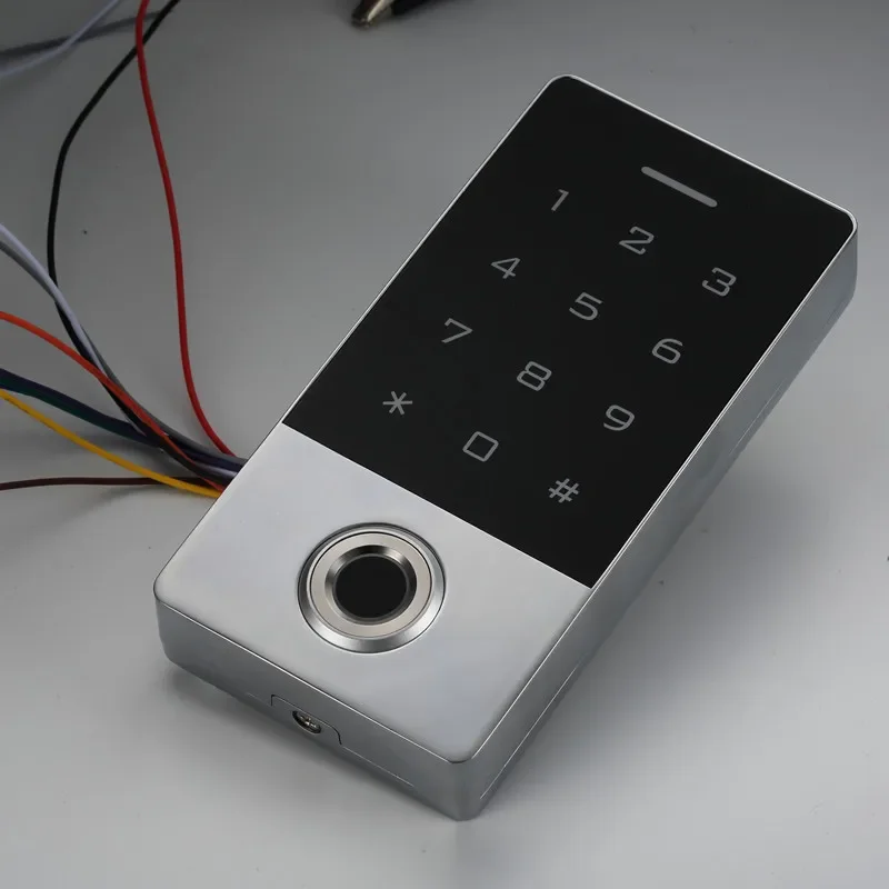 125khz em id waterproof ip 68 wiegand card reader standalone fingerprint scanner and keypad