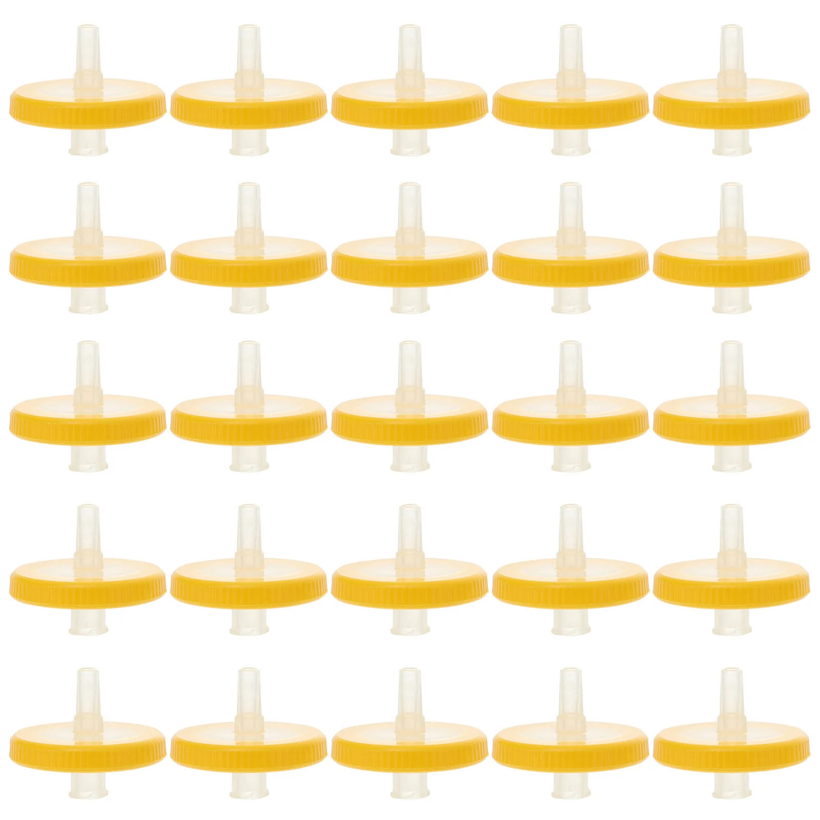 

25 pcs Syringe Filter 0.22um Disposable Needle Filters Laboratory Bottles Plastic Holder Water Semiconductor Chemicals Beverages