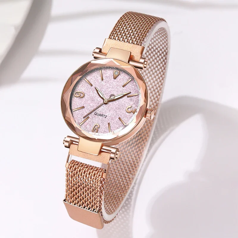 Luxury Rose Gold Watch Women Watches Brand Ladies Casual Quartz Watch Stainless Steel Women\'s Wristwatch Montre Femme Relogio