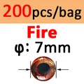 200 piezas de 7 mm FIRE