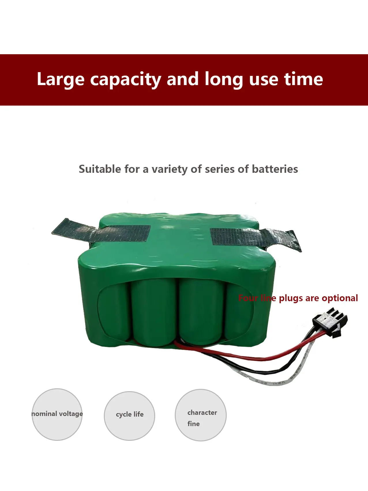 NEW 14.4V Ni-Mh SC battery 5000mAh for KV8 XR210 XR510 XR210A XR210B XR510B XR510C Staubsauger Kehr robots