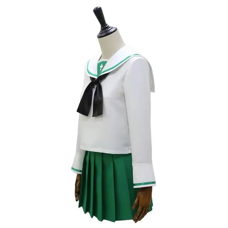 SingXeng Anime Girls und Panzer Oarai Cosplay Costume Girls Sailor Suit School JK Uniform Dress Halloween 2025