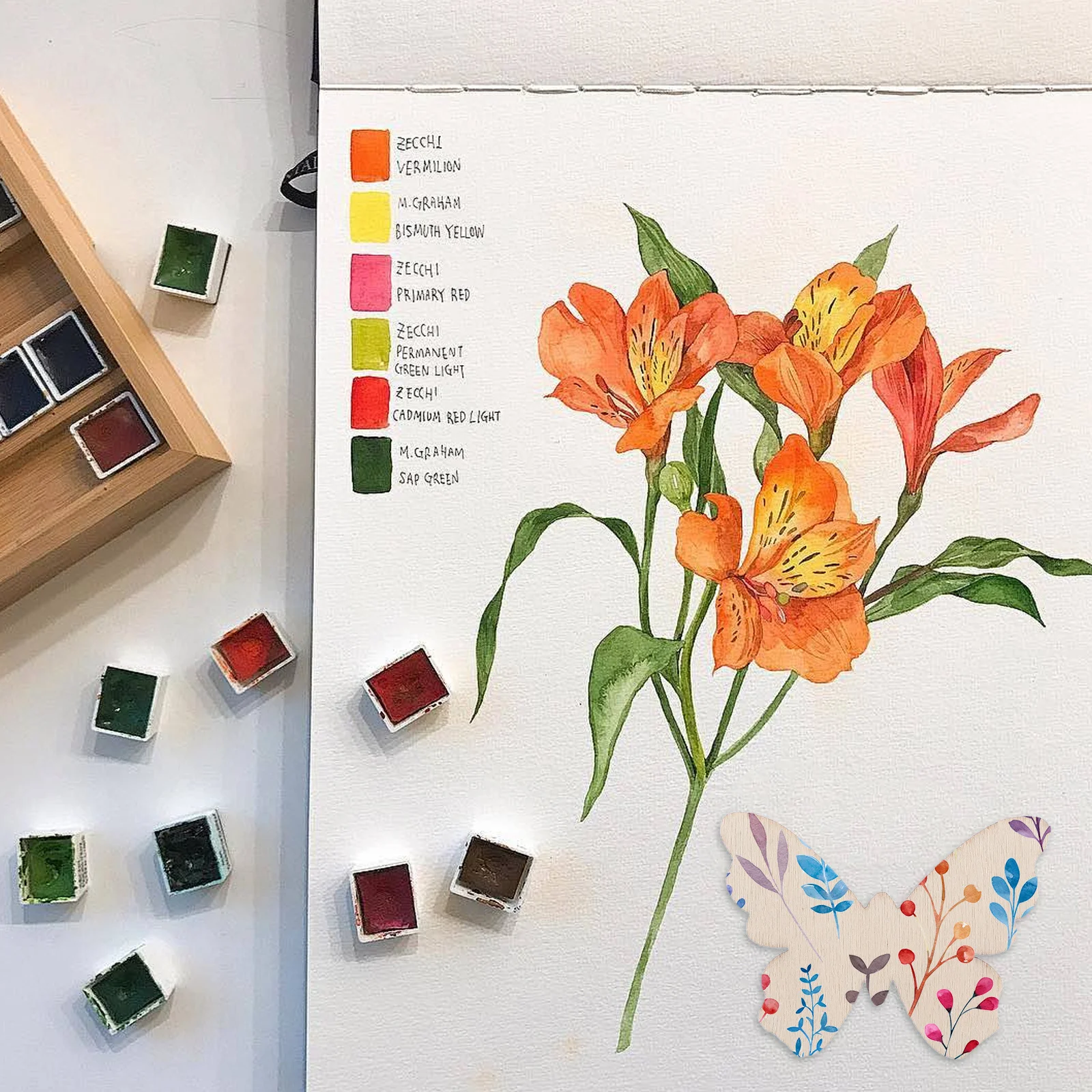 

100pcs Blank Wood Pieces Natural Wooden Ornaments For Diy Home Decor Crafts Kids Art Projects Wood Slice Decoration