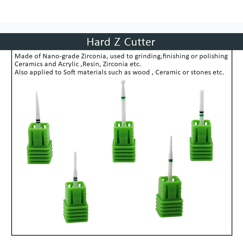 

Medical Dental Materials Hard Z Cutter Engraving Grinding Head Hard Zirconium Grinding Head